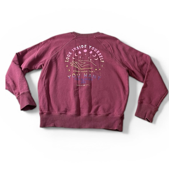 Spiritual Gangster Want Everyday Yoga Sweatshirt Medium - Picture 6 of 9